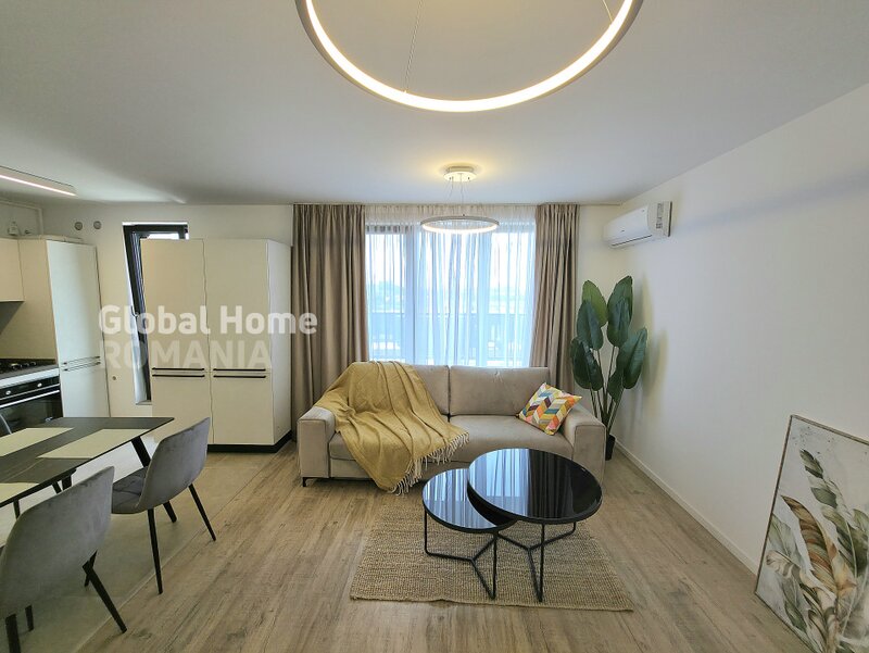 Pipera, open view 3 rooms penthouse, terrace 16sqm, H Pipera Lake, Porsche Nord