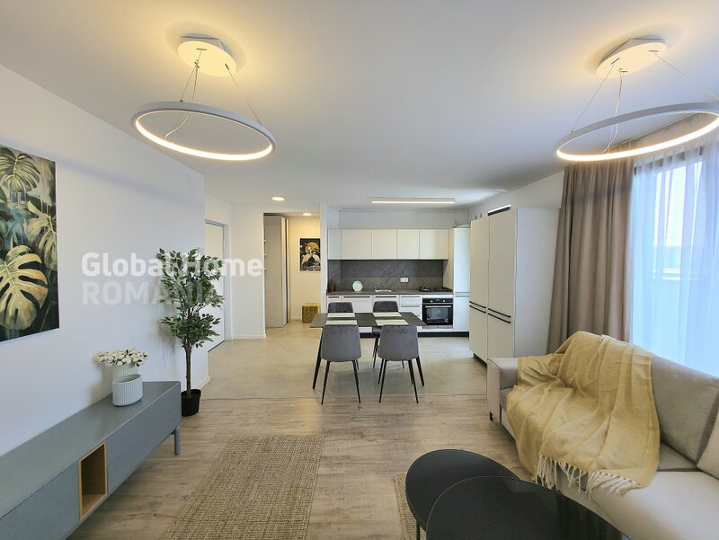 Pipera, open view 3 rooms penthouse, terrace 16sqm, H Pipera Lake, Porsche Nord