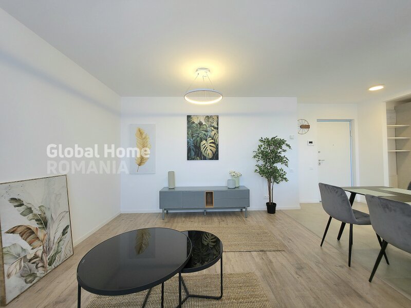 Pipera, open view 3 rooms penthouse, terrace 16sqm, H Pipera Lake, Porsche Nord
